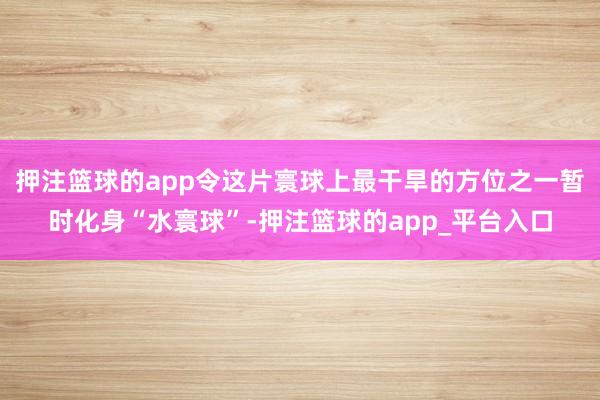 押注篮球的app令这片寰球上最干旱的方位之一暂时化身“水寰球”-押注篮球的app_平台入口