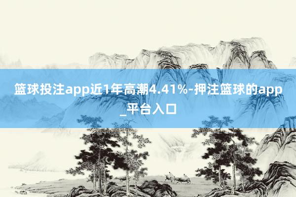 篮球投注app近1年高潮4.41%-押注篮球的app_平台入口